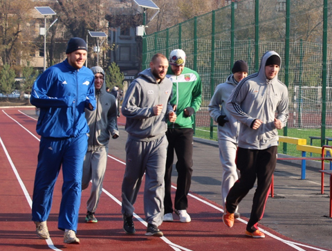 Баскетболісти БК «Запоріжжя-ZOG» провели тренування на новому стадіоні